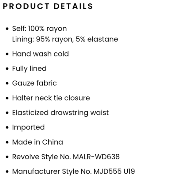 Majorelle Revolve Baker Mini Sun Dress in Yellow Tie Dye XXS Sundress - Picture 12 of 12